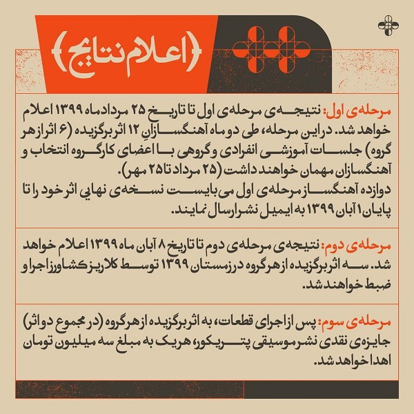 پروژه “آهنگسازان جوان” با حمایت نشر موسیقی پتریکور برگزار خواهد شد - تصویر 3